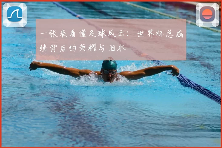 一张表看懂足球风云:世界杯总成绩背后的荣耀与泪水