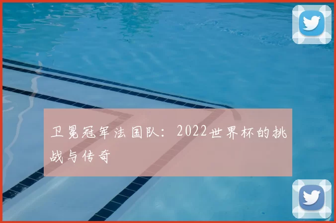 卫冕冠军法国队：2022世界杯的挑战与传奇