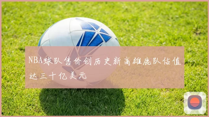 NBA球队售价创历史新高雄鹿队估值达三十亿美元