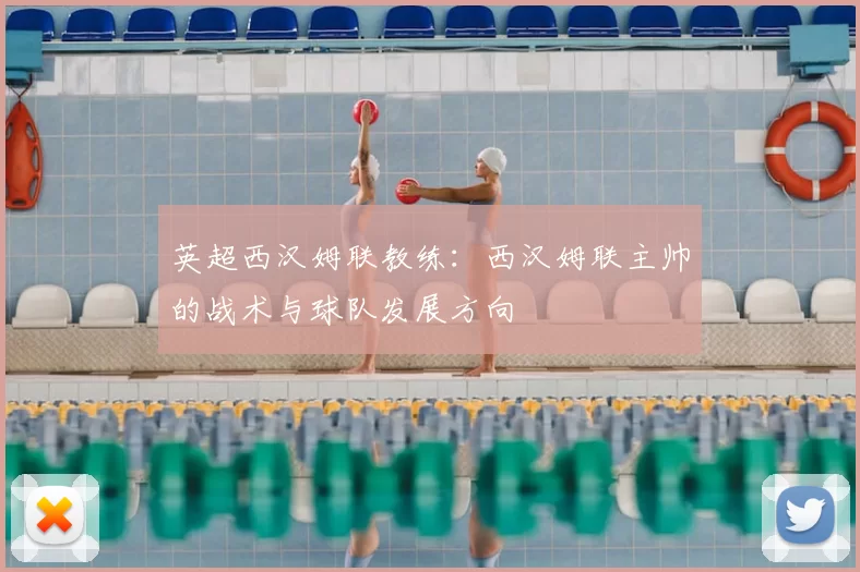 英超西汉姆联教练：西汉姆联主帅的战术与球队发展方向